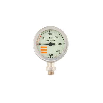 Tecline Finimeter 52mm Nickel 230 bar